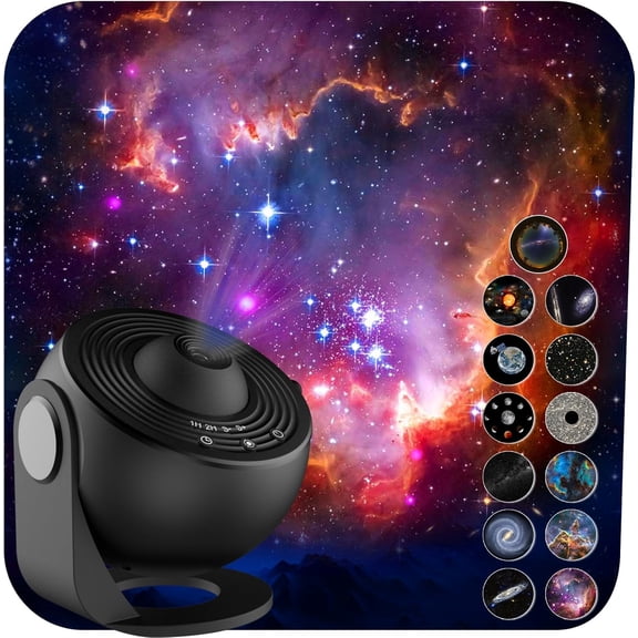 Galaxy Projector for Bedroom,13 in 1 Planetarium Projector with Solar System & Constellation,Ceiling Night Light with Timer,LED Space Galaxy Lamp Bedroom Room Decor for Adults