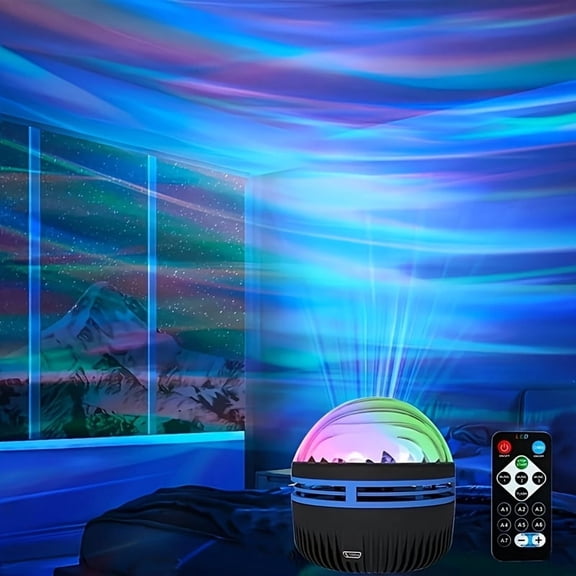 Galaxy Projector | General Projector, USB Powered, Remote Control, Bedroom Decor Night Light, Meditation Lamp, Space Theme, Matte End, Tabletop Freestanding, 15-20 Square Meters Projection Area