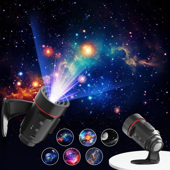 Galaxy ProjectorHD Planetarium Star Projector Moon Lamp 360 Rotating Starry Sky Night Light for Ceiling Home Decor