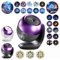 thumbnail image 1 of Galaxy Projector Night Light, Hd Smart Dynamic 5D Holographic Nightlight | 2027 New 360° Adjustable USB Powered Hd Galaxy and Ocean Projector with 24 Films for Bedroom Ceiling Wall Room Decor, 1 of 7
