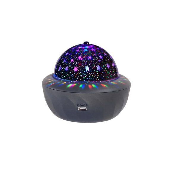 Galaxy Projector Night Light Sensory Lights Rechargeable Galaxy Mood Lamp with Water Ripple Effect, Rotating Led Light for Bedroom Decor B