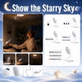 thumbnail image 1 of Galaxy Projector Night Light, Small Usb Night Light, Bedroom Projector for Ceiling, Kids Night Light Projector, 12 Replaceable Scene Discs Gentle Ambient Lighting for After-Dark, 1 of 6