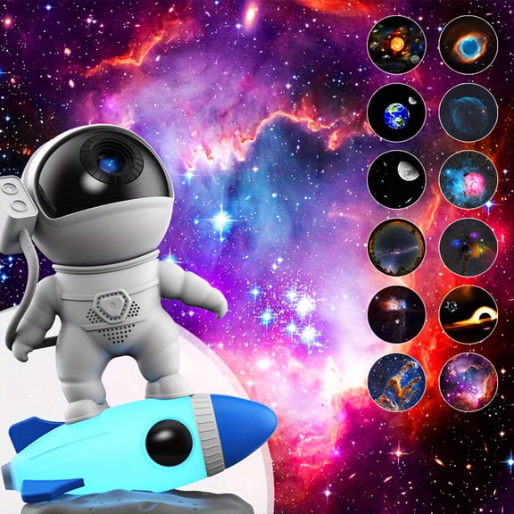 Galaxy Projector, Planetarium Star Projector, 13 in 1 4K HD Planetarium Astronaut Galaxy Projector for Bedroom, Galaxy Star Night Light Projector for Kids Adults Gaming Room/Party/Decor