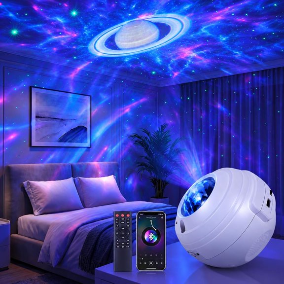 Galaxy Projector, Star Projector Bluetooth for bedroom