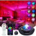 thumbnail image 1 of Galaxy Projector Work with Alexa Google Home - Northern Lights Aurora Projector W/Bluetooth Speaker - Star Projector with App & Remote Control - Smart Galaxy Light Projector with Multicolor Lights, 1 of 9