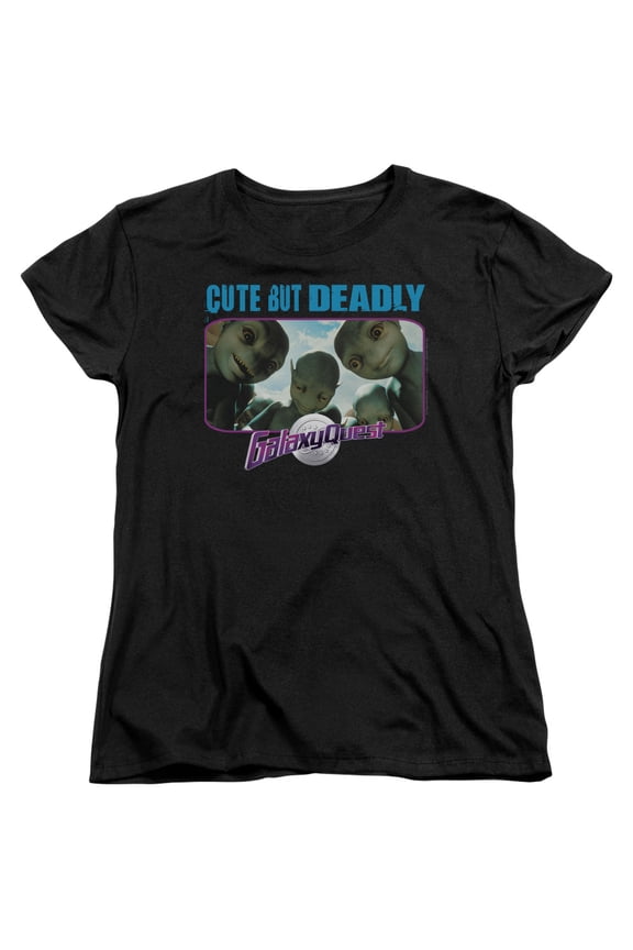 Galaxy Quest Science Fiction Comedy Movie Cute But Deadly Women's T-Shirt Tee