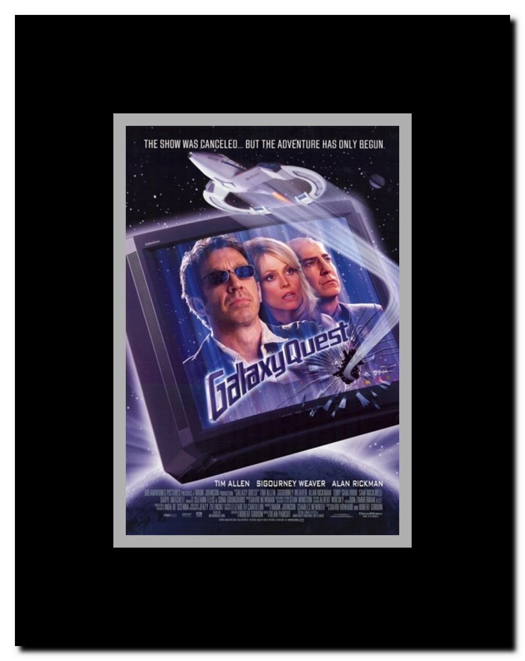 Galaxy Quest Framed Movie Poster
