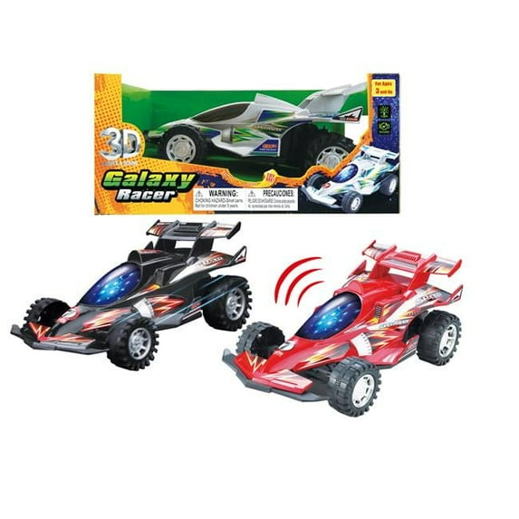 Galaxy Racer 2322481 11 in. Friction Space Race Car, Assorted Color - 18 Per Pack - Case of 18