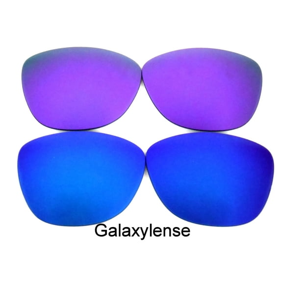 Galaxy Replacement Lenses for Oakley Frogskin Purple & Blue