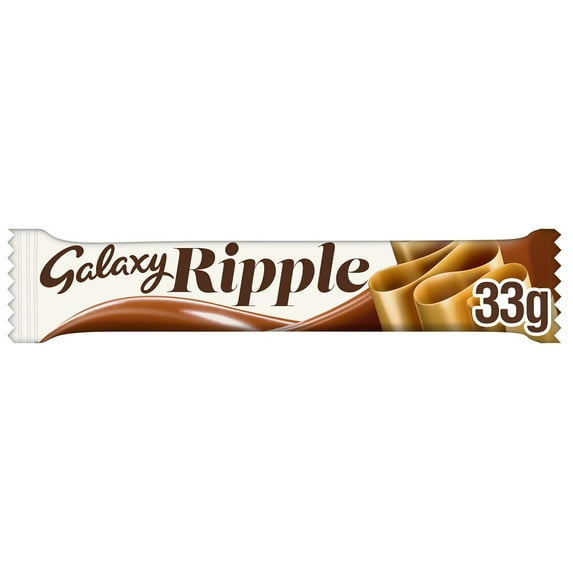 Galaxy Ripple Milk Chocolate Bar 33g (Pack of 36)