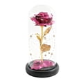 thumbnail image 1 of Galaxy Rose Artificial Flower Glass Rose in Light Up Rose Flower in Glass Dome Forever Rose Eternal Rose Home Decor or Women Gift for Valentine's day Christmas,Birthday,Wedding,Birthday, 1 of 7
