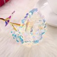 thumbnail image 1 of Galaxy Rose Crystal Like Flower Arrangement Enchanted Shimmering Sparkle 24k Gold Foil Home Décor Romantic Mom Mum Beauty Beast Anniversary Valentines Birthday Wedding Engagement (1Galaxy), 1 of 7
