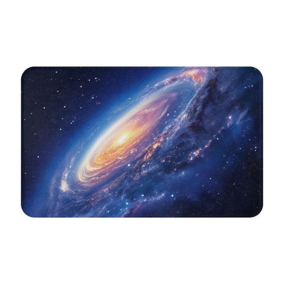 Galaxy Rugs Washable Cover Floor Rug Carpets Home Decorations for Bathroom Kitchen Bedroom Indoor 31.5x20 inch