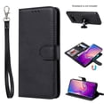 thumbnail image 1 of Galaxy S10 Case Wallet, S10 Case, Allytech Premium Leather Flip Case Cover & Card Slots Pocket, Wrist Design Detachable Slim Case for Samsung Galaxy S10 (Black), 1 of 8
