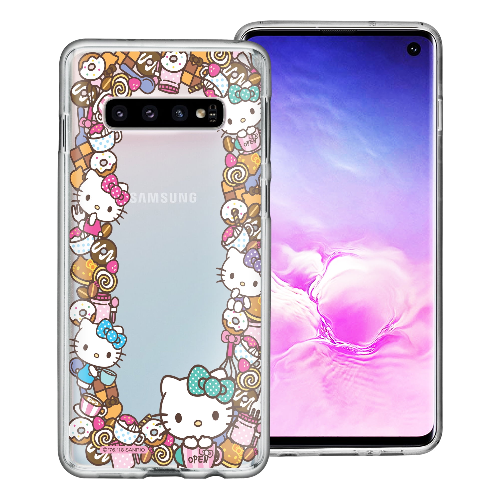 Galaxy S10 Plus Case (6.4inch) Sanrio Clear TPU Soft Jelly Cover