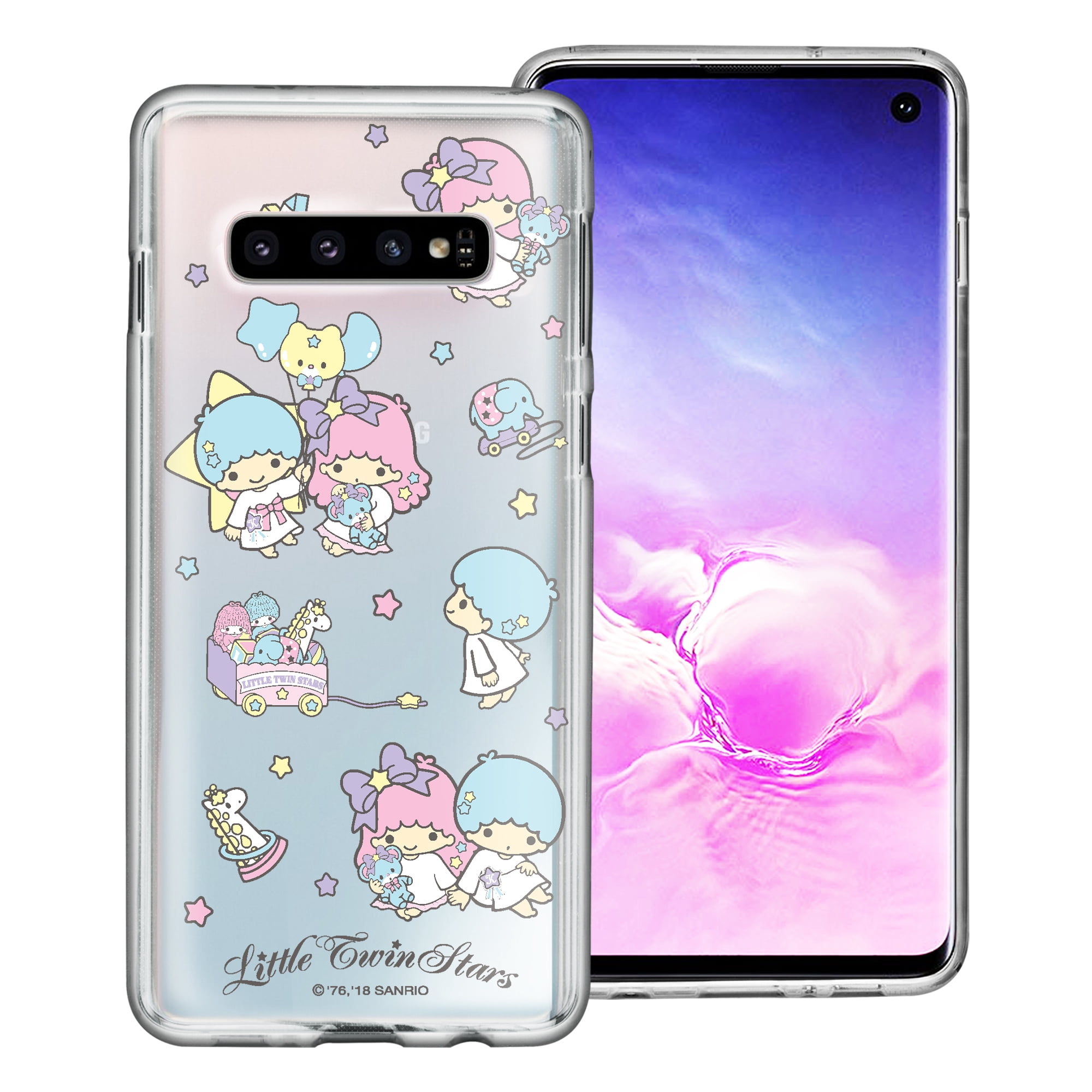 Galaxy S10 Plus Case (6.4inch) Sanrio Clear TPU Soft Jelly Cover