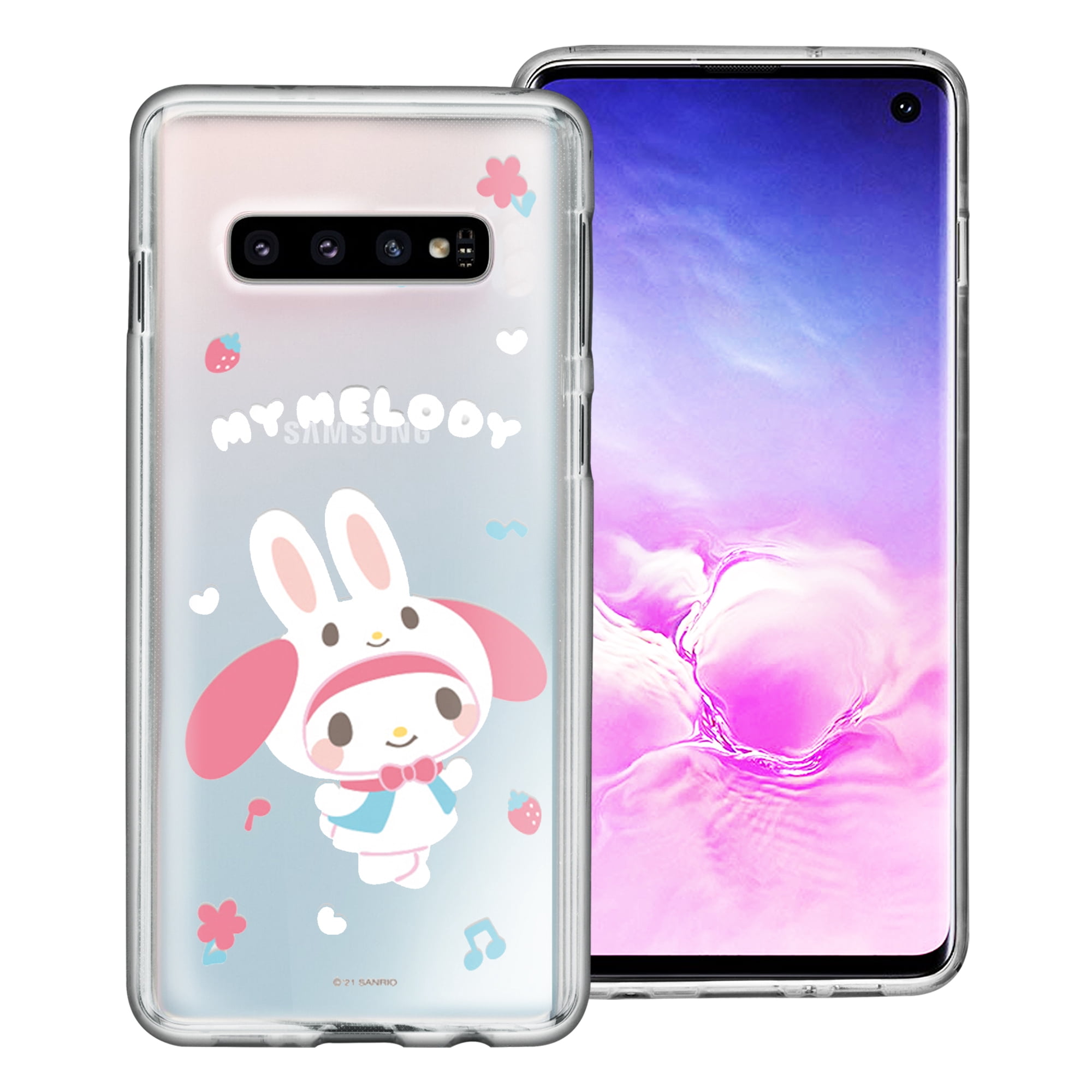 Galaxy S10 Plus Case Sanrio Cute Clear Soft Jelly Cover