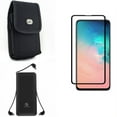 thumbnail image 1 of Galaxy S10e 10000mAh Power Bank w Case Belt Clip w Screen Protector - Charger Backup Battery Portable, Rugged Holster Canvas, Tempered Glass 5D Curved Edge for Samsung Galaxy S10e Phone, 1 of 1