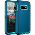 thumbnail image 1 of for Galaxy S10e Case,Shockproof Dropproof Dustproof,3-Layer Full Body Protection Heavy Duty High Impact Hard Cover Case for Samasung Galaxy S10e,Turquoise, 1 of 7