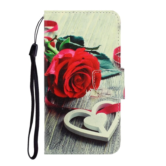 Galaxy S20 Case 6.2", Allytech Slim Fit Fashion Pattern PU Leather Folio Flip Stand Cards Slots Holder Wallet Case Shell TPU Back Cover for Samsung Galaxy S20 6.2-inch 2020 Released, Rose