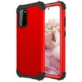 thumbnail image 1 of Galaxy S20+ Case, S20 Plus Case, Allytech Dual Layers Hybrid Corner Protective Shockproof Anti-Scratch Wireless Charging Support Defender Bumper Back Cover Case for Samsung Galaxy S20+ 6.7",Red, 1 of 11