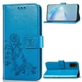 thumbnail image 1 of Galaxy S20+ Case, S20 Plus Wallet Case, Allytech Slim Fit PU Leather Folio Flip Kickstand Magnetic Clasp Book Style Wrist Strap Cards Slots Case Cover for Samsung Galaxy S20 Plus 6.7",Blue, 1 of 6