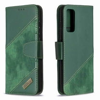 Galaxy S20 FE (2020) Case, Dteck Shockproof Wallet Flip Folio Wallet Case with Kickstand Card Slots Magnetic Closure, green