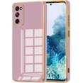 thumbnail image 1 of Galaxy S20 FE Case, Designed for Electroplated Samsung Galaxy S20 FE 5G Phone Case, Case Soft TPU Protective Shockproof Flexible Samsung Galaxy S20 FE Case 6.5" Cherry purple, 1 of 13