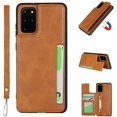 thumbnail image 1 of Galaxy S20 Plus Luxury PU Leather Case,Credit Card Holder,Cash Slots,Stand Function Soft TPU Back Wallet Case Flip Wrist Strap Multi-Function Durable Case for Samsung Galaxy S20 Plus 6.7",Khaki, 1 of 13