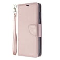thumbnail image 1 of Galaxy S20 Ultra 5G Case 6.9" (2020), Allytech PU Leather Lightweight Magnetic Closure Kickstand Detachable Wrist Strap Cards Slots Folio Flip Wallet Case Cover for Samsung Galaxy S20 Ultra, Pink, 1 of 1