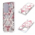 thumbnail image 1 of Galaxy S20 Ultra 5G Cases, Allytech Ultra Slim Silicone TPU Marble Pattern Drop Proof Full Protection Bumper Scratch Resistant Back TPU Cover Case for Samsung Galaxy S20 Ultra 6.9",Pink Marble, 1 of 5