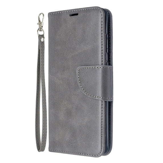 Galaxy S20 Ultra Case 6.9" Wallet, Allytech Premium PU Leather Full Protective Anti-scratch Folio Flip Kickstand Cards Holder Detachable Strap Case Cover for Samsung Galaxy S20 Ultra 5G,Gray