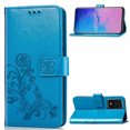 thumbnail image 1 of Galaxy S20 Ultra Case, Allytech Slim PU Leather Kickstand Wireless Charging Support Magnetic Closure Hand Strap Full Protective Wallet Case Cover for Samsung Galaxy S20 Ultra 6.9", Blue, 1 of 6