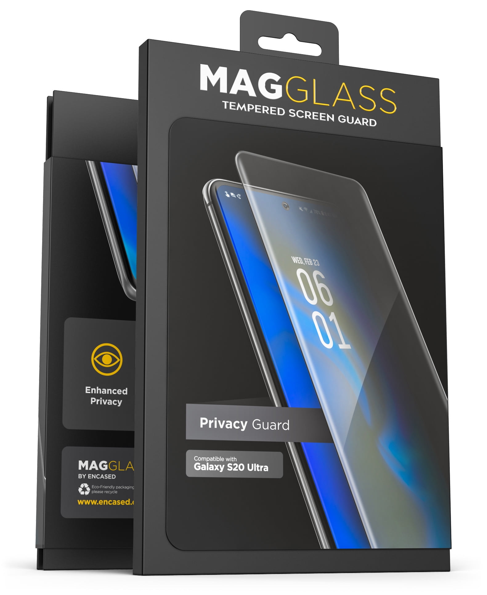 Galaxy S20 Ultra Privacy Screen Protector - Anti Spy Fingerprint