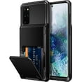 thumbnail image 1 of for Galaxy S20 Wallet Case for Men Women with 4 Credit Card Holder Slot Hidden Flip Back Pocket Dual Layer Hybrid Rugged Bumper Armor Protective Hard Shell Cover for Samsung Galaxy S20 Black, 1 of 12