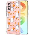 thumbnail image 1 of for Galaxy S21 5G Case, Candy Pattern Shockproof Protection Phone Cover, Silicone Protector Funda para Samsung S21 5G Transparent Flexible Sleek Durable Wireless Charging Compatible Case, 1 of 14