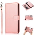 thumbnail image 1 of Galaxy S21 5G Case and Cover, Allytech Detachable Magnetic Wallet Case PU Leather Full Body Protective Case with Credit Card Slots Wrist Strap for Samsung Galaxy S21 5G 6.2 inch, Rosegold, 1 of 5