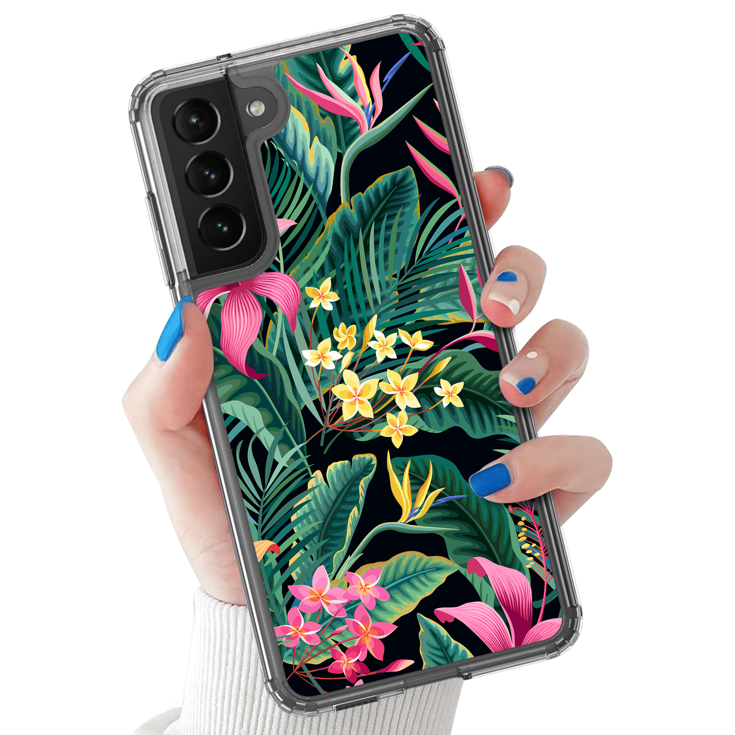 Galaxy S21 Fe Case Cbus Tropical Flower Phone Case For Samsung Galaxy S21fe 5g Floral Print