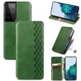 thumbnail image 1 of Galaxy S21 Ultra Wallet Case, Dteck Premium PU Leather Flip Folio Wallet Case with Card Slot Magnetic Closure Case for Samsung Galaxy S21 ultra 6.9 inch, Green, 1 of 8