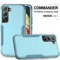 thumbnail image 1 of for Galaxy S22 Plus Case, Defender Case Compatible with Samsung Galaxy S22 Plus Case, Hybrid Heavy Duty Military Grade Full-Body Drop Shockproof Dustproof 3-Layers Rugged Cover,
Green, 1 of 8