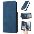 thumbnail image 1 of Galaxy S22 Plus Case with Stand, Allytech Premium Slim PU Leather & Inner TPU Bumper Shockproof Card Slots Folio Book Kickstand Women Men Wallet Case for Samsung Galaxy S22 Plus 6.6" 5G 2022, Blue, 1 of 2