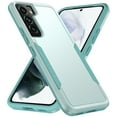 thumbnail image 1 of Galaxy S22 Plus Case - TECH CIRCLE [Dual Layer Protection] Shockproof Protective Lightweight Case for Samsung Galaxy S22+ (6.6-Inch) 2022 Release Phone, Light Green, 1 of 7