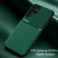 thumbnail image 1 of Galaxy S22 Ultra Case,Dteck Luxury Shockproof Rubber Silicone TPU Protector Ultra Slim Hybrid Business Back Phone Cover for Samsung Galaxy S22 Ultra 5G,Green, 1 of 5