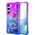 thumbnail image 1 of for Galaxy S23 Case,Samsung S23 Case,with HD Screen Protector,Gradient Quicksand Glitter Liquid Floating Waterfall Durable Girls Cute Phone Case for Samsung Galaxy S23 (Purple/Blue), 1 of 13