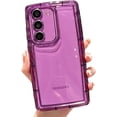 thumbnail image 1 of for Galaxy S23+ Plus Case 6.6"(Not fit S23)[10ft Drop Protection] Cute Clear Bright Colors Soap Design with Ultra Thick Edge Protection Soft Puff Phone Case(for Samsung Galaxy S23+ Plus,Purple), 1 of 12