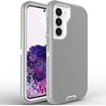 thumbnail image 1 of Galaxy S23 Plus Case S23+ Case for Samsung Galaxy S23 Plus Case Military Drop Shockproof Armor Heavy Duty Rugged 3 in 1 Protection Cover for Galaxy S23 Plus Phone Case (Grey+White), 1 of 13