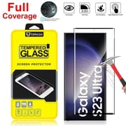 Galaxy S23 Screen Protector, Takfox HD Clear Tempered Glass, Fingerprint Unlock, 3D Curved, Scratch Resistant, Bubble-Free for Samsung Galaxy S23 5G Glass Screen Protector