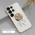 thumbnail image 1 of for Galaxy S23 Ultra Case, Cute Cartoon 6D Plating Astronaut Hidden Magnetic Ring Kickstand Soft TPU Shockproof Corner Protection Drop Proof Edge Bumper Cover For Samsung Galaxy S23 Ultra, White, 1 of 13