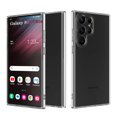 thumbnail image 1 of Galaxy S23 Ultra Case, Takfox Shockproof Rugged Full Protection Soft TPU Bumper Clear Case Shell Ultra-Thin Slim Fit Flexible Rubber Anti-Scratch Protective Phone Cover For Samsung S23 Ultra, Clear, 1 of 7