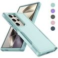 thumbnail image 1 of Galaxy S24 5G Case, 2 in 1 Phone Case for Samsung Galaxy S24 6.2" ,Takfox Shockproof Protection Heavy Duty Armor Hard Plastic & Rubber Rugged Bumper Cover,Mintgreen, 1 of 10